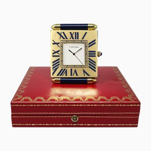 Swiss Alarm Clock Pendulette from Cartier, 1990s