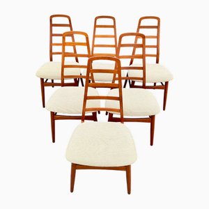 Sedie da pranzo Mid-Century in teak attribuite ad Art Furn, Danimarca, anni '60, set di 6