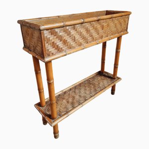Vintage Bamboo Bottle Rack, France, 1970s