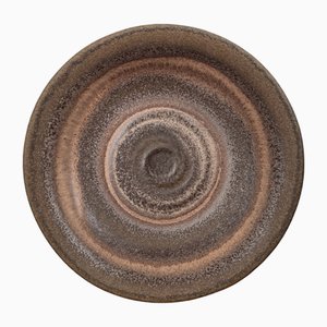 Mid-Century German Pottery Wall Bowl, 1960s