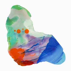 Splatter Abstract Platter #10 Small by Mister Piro