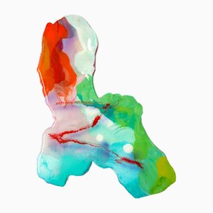 Splatter Abstract Platter #11 Small by Mister Piro