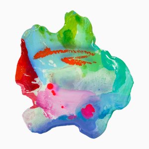 Splatter Abstract Platter #2 Small by Mister Piro
