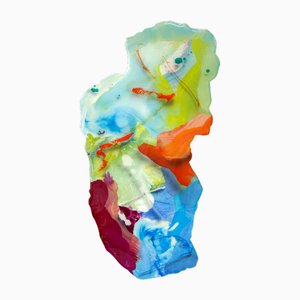 Splatter Abstract Platter #3 Large by Mister Piro