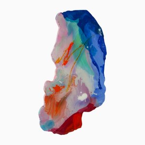 Splatter Abstract Platter #3 Small by Mister Piro