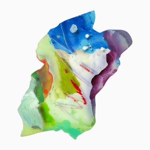 Splatter Abstract Platter #5 Large by Mister Piro