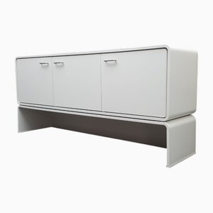 Space Age White Sideboard, 1970s