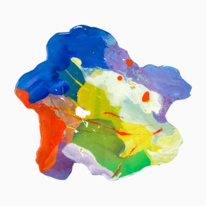 Splatter Abstract Platter #6 Large by Mister Piro
