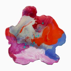 Splatter Abstract Platter #6 Small by Mister Piro