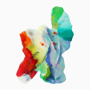 Splatter Abstract Platter #8 Large by Mister Piro