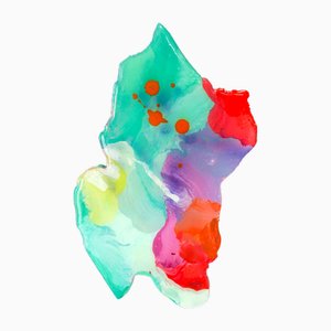 Splatter Abstract Platter #8 Small by Mister Piro