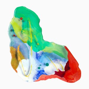 Splatter Abstract Platter #9 Large by Mister Piro