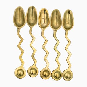 Trobar Coffee Spoons Set by Sebastiao Lobo/Trobar, Set of 5
