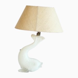 Lampada a forma di pesce in vetro di Murano, Italia, anni '50