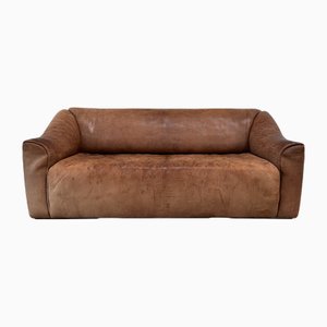 Vintage DS47 3-Sitzer Ledersofa von de Sede, 1970er