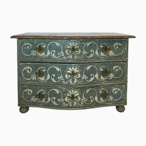 Baroque Framed Chest of Drawers with Marble Top, Southern Germany