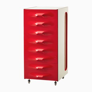 Mobiletto 2000/50 di Raymond Loewy per Doubinsky Freres, Francia, 1969
