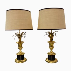 Lampes Tasse Médicis Dorées de Maison Charles, Set de 2