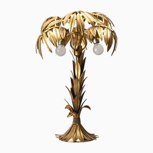 Table Lamp in Gilded Metal by Hans Kögl, 1970s