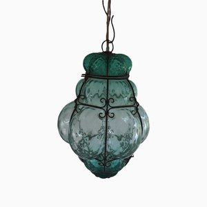 Murano Seguso Caged Light Hängelampe von Archimede Seguso für Maestri Di Murano, 1940er