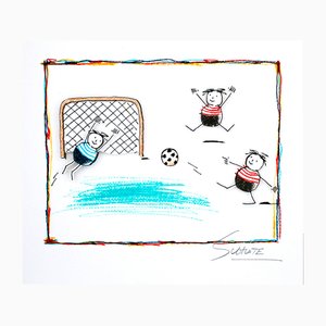 Wilhelm Schlote, Football, Print