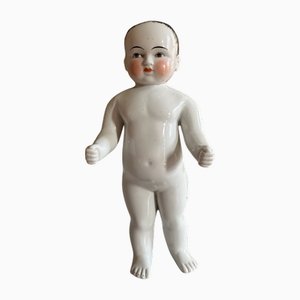 Biedermeier Porzellan Badepuppe, Deutschland, 1820