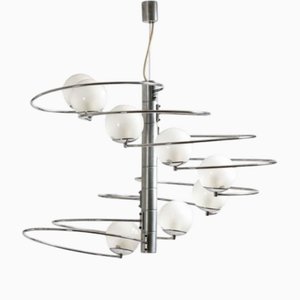 Suspension Chandelier Mod. 1050 by Pia Guidetti Crippa for Lumi, 1970s