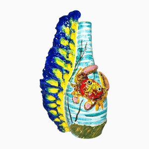 Vase en Céramique de Iama Albisola. Italie, années 1970