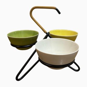 Serviteur par Laurids Lønborg, 1960s, Set de 4