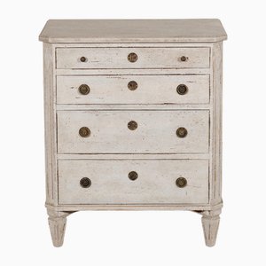 Swedish Chest with Carvings, 1900s