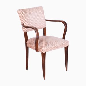 Art Deco Chair in Beech by Jules Leleu, France, 1930s