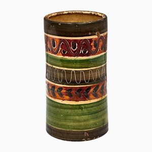 Vintage Ceramic Albarelo by Vergés, 1920s