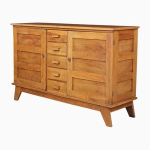 Sideboard aus Eiche von René Gabriel, Frankreich, 1940er