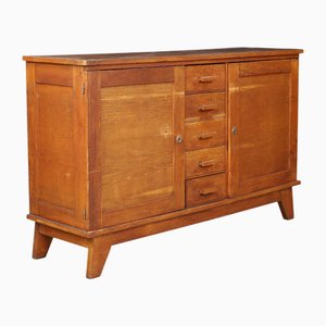Credenza in quercia di René Gabriel, Francia, anni '40
