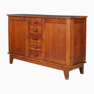 Oak Sideboard from René Gabriel, France, 1940s
