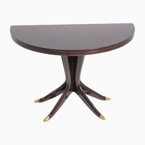 Mid-Century Wooden Console Table by Ico Parisi, Italy, 1950s
