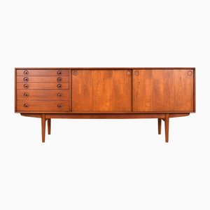 Mid-Century Modern Norwegian Teak Sideboard from Bruksbo, 1960s
