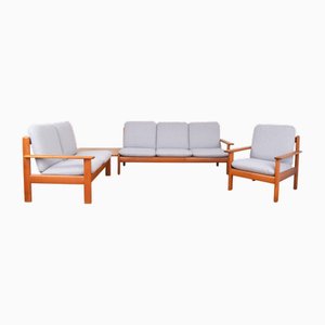 Mid-Century Wohnzimmer Set von Knoll, 1960er, 4er Set