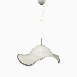 Lampadario Hat in vetro di Murano, anni '70