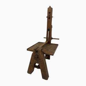 Walnut Wood Kneader, 1940s