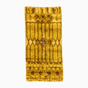 Mid-Century Modern Scandinavian Long Pile Rug, 1960s