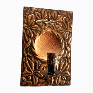 Lámpara de pared de cobre, 1979