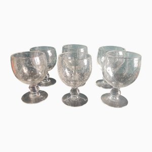 Large Water Cups from Biot, France, 1960s, Set of 6