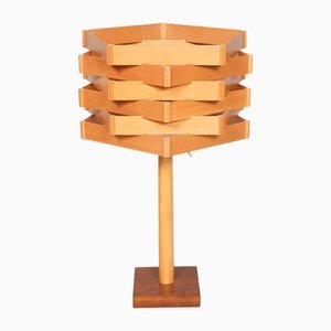 Lampe de Bureau en Teck dans le style de Hans-Agne Jakobsson, Suède, 1970