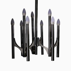Lustre à 9 Bras attribué à Gaetano Sciolari, 1960s