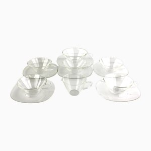 Service à Thé par Heinrich Löffelhardt pour Jenaer Glas, 1955, Set de 13