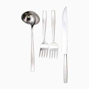 Amboss Model 2050 Cutlery by Helmut Alder for Amboss, 1954, Set of 4