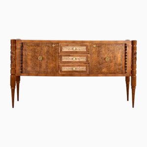 Italian Maple and Ash Sideboard attributed to Pier Luigi Colli, 1960s
