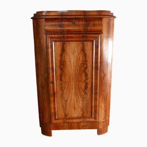 Meuble d'Angle Biedermeier en Acajou, Allemagne, 1890