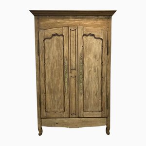 19th Century Country Cabinet in Raw Chestnut